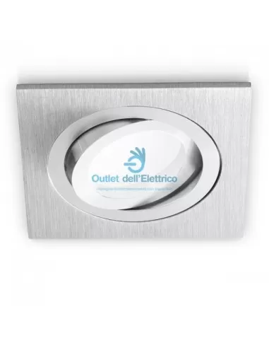 Gea Luce GFA040 Strahler aus satiniertem Chrom